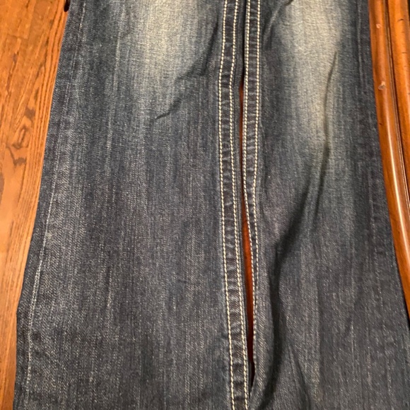 Rhinestone Blue Jeans - Picture 3 of 5